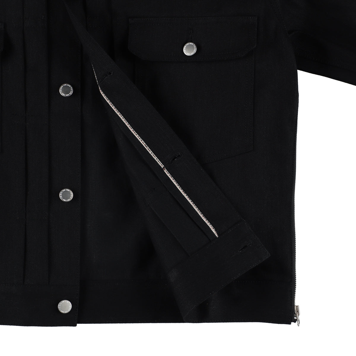 THE-SGJ0001 / E-JEAN JACKET / BLACK