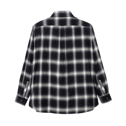 ZAKI-S0001 / ZAKI SHIRT / BLACK CHECK
