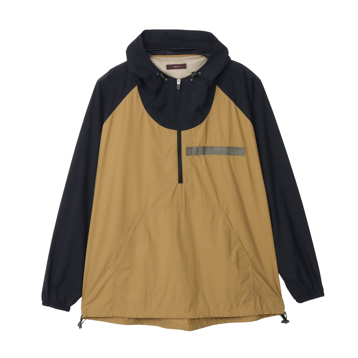 ZAKI-J0001 / ZAKI ANORAK / BLACK×BEIGE