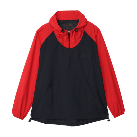 ZAKI-J0001 / ZAKI ANORAK / RED×BLACK