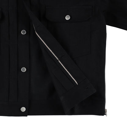THE-SGJ0001 /  E-JEAN JACKET / BLACK